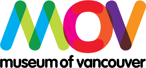 White circle with MOV logo