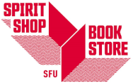 White circle with SFU Bookstore logo