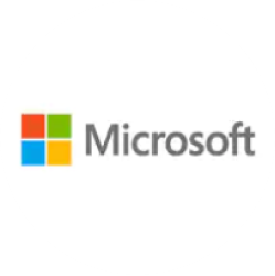 White circle with sponsor logo