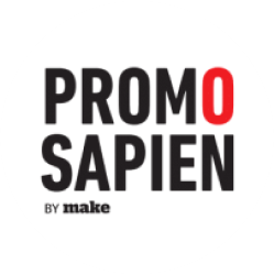 White circle with sponsor logo