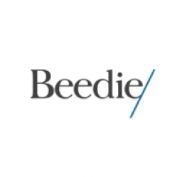 White circle with sponsor logo